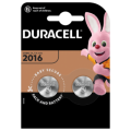 Duracell CR2016 Lithium 3V pakuotėje 2 vnt.